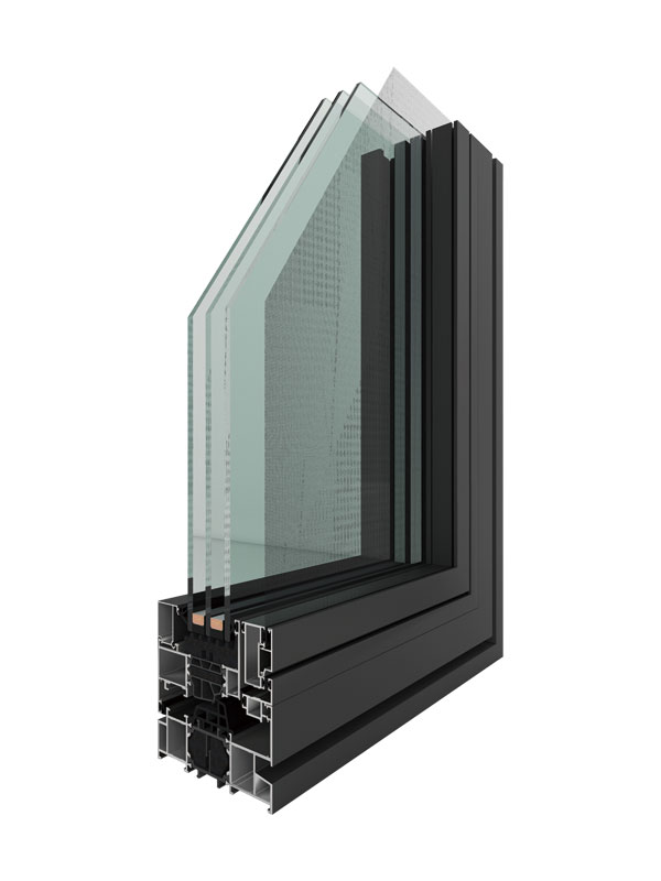 框扇齐平双内开窗系列